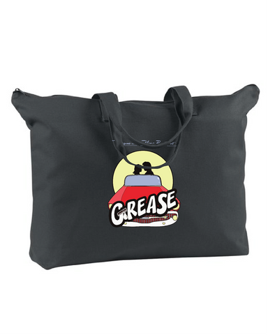 Grease Zipper Tote Bag