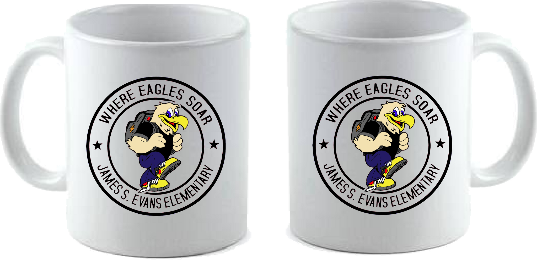 Evans Large 15 oz. Ceramic Coffee Mug