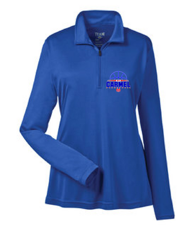 Boys Basketball Women's 1/4 Zip Long Sleeve Shirt