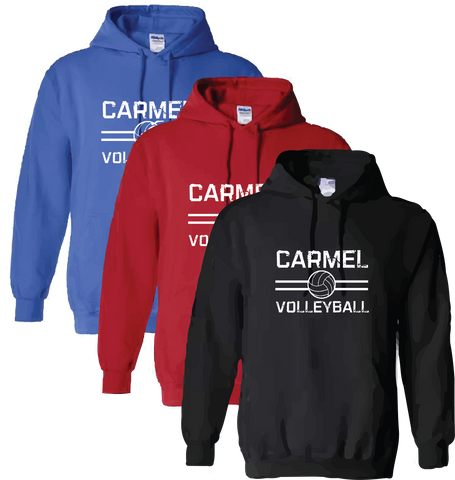 Carmel Boys Volleyball Regular Hoodie (with name)