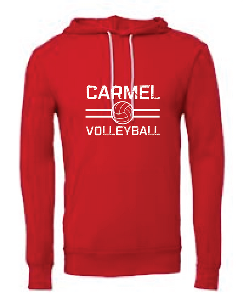 Carmel Boys Volleyball Sponge Hoodie (with name)