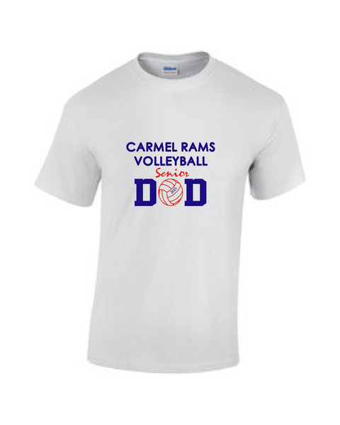 Carmel Volleyball Senior Dad Tee