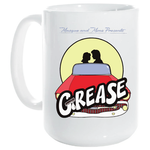 15 oz. Ceramic Grease Coffee Mug
