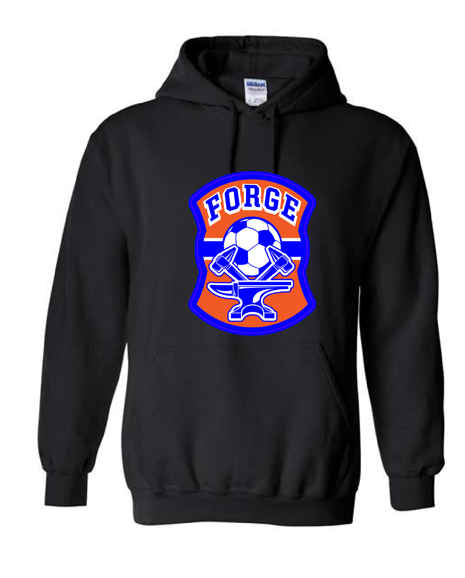 Forge Soccer Gildan Hooded Sweatshirt