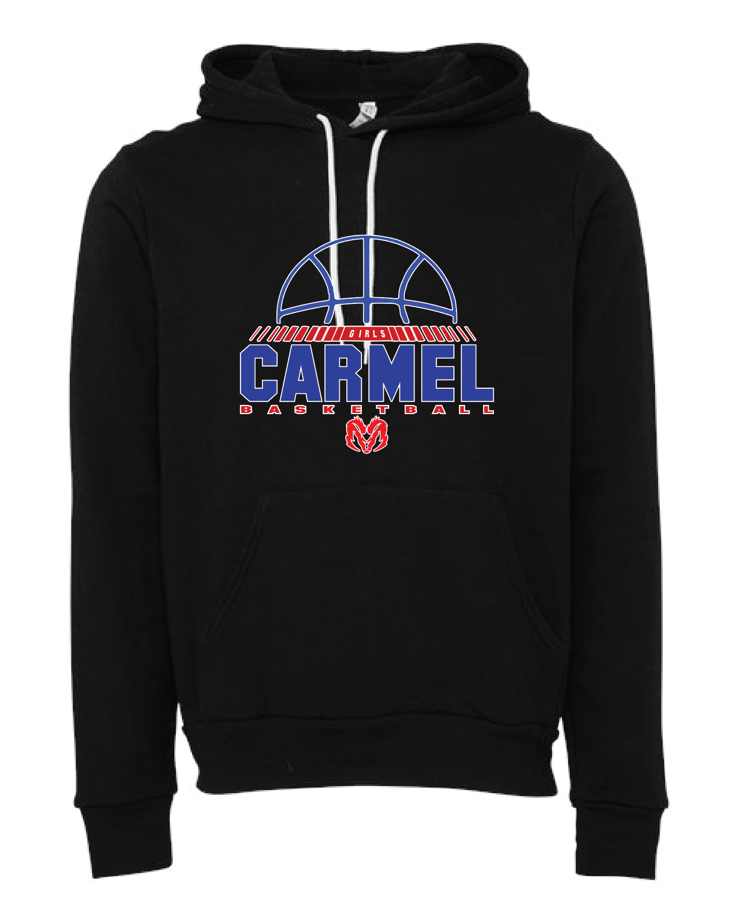 Girls Basketball Sponge Hoodie