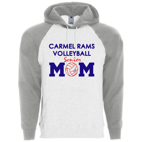 Carmel Rams Parent Hoodie Mom
