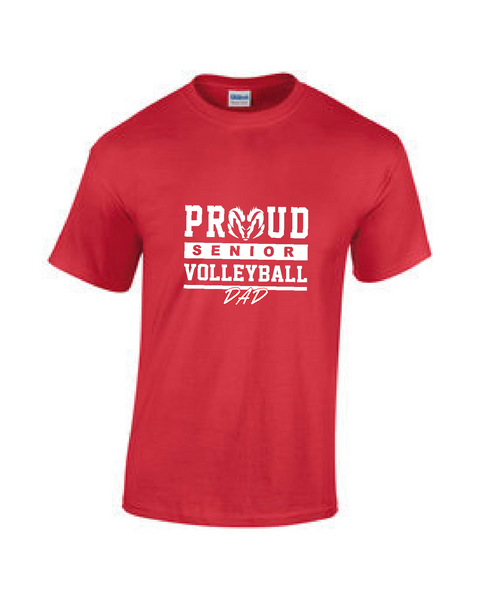 Carmel Parent, Mom or Dad Volleyball Tee