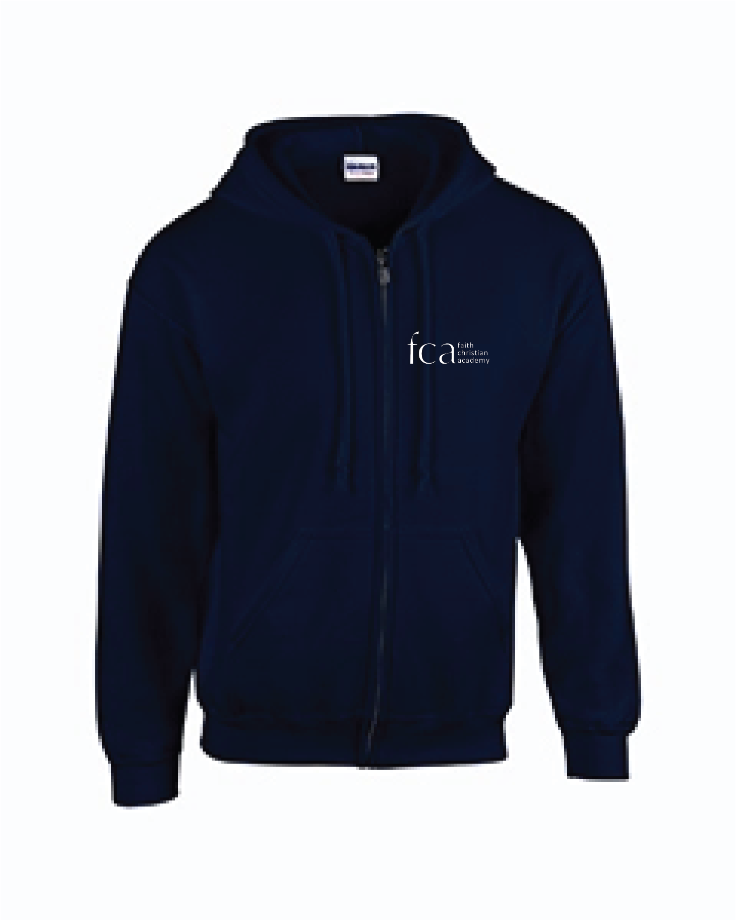 FCA Zipper Hooded Sweatshirt