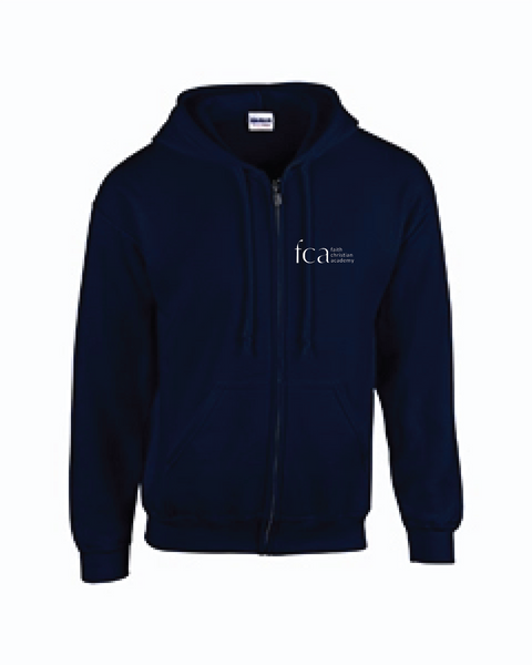 FCA Zipper Hooded Sweatshirt