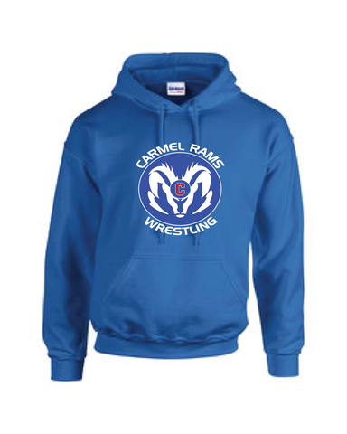Carmel Rams Wrestling Hooded Sweatshirt
