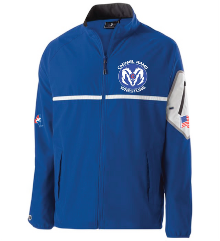 Carmel Wrestling 4 Way Stretch Warm Up Jacket