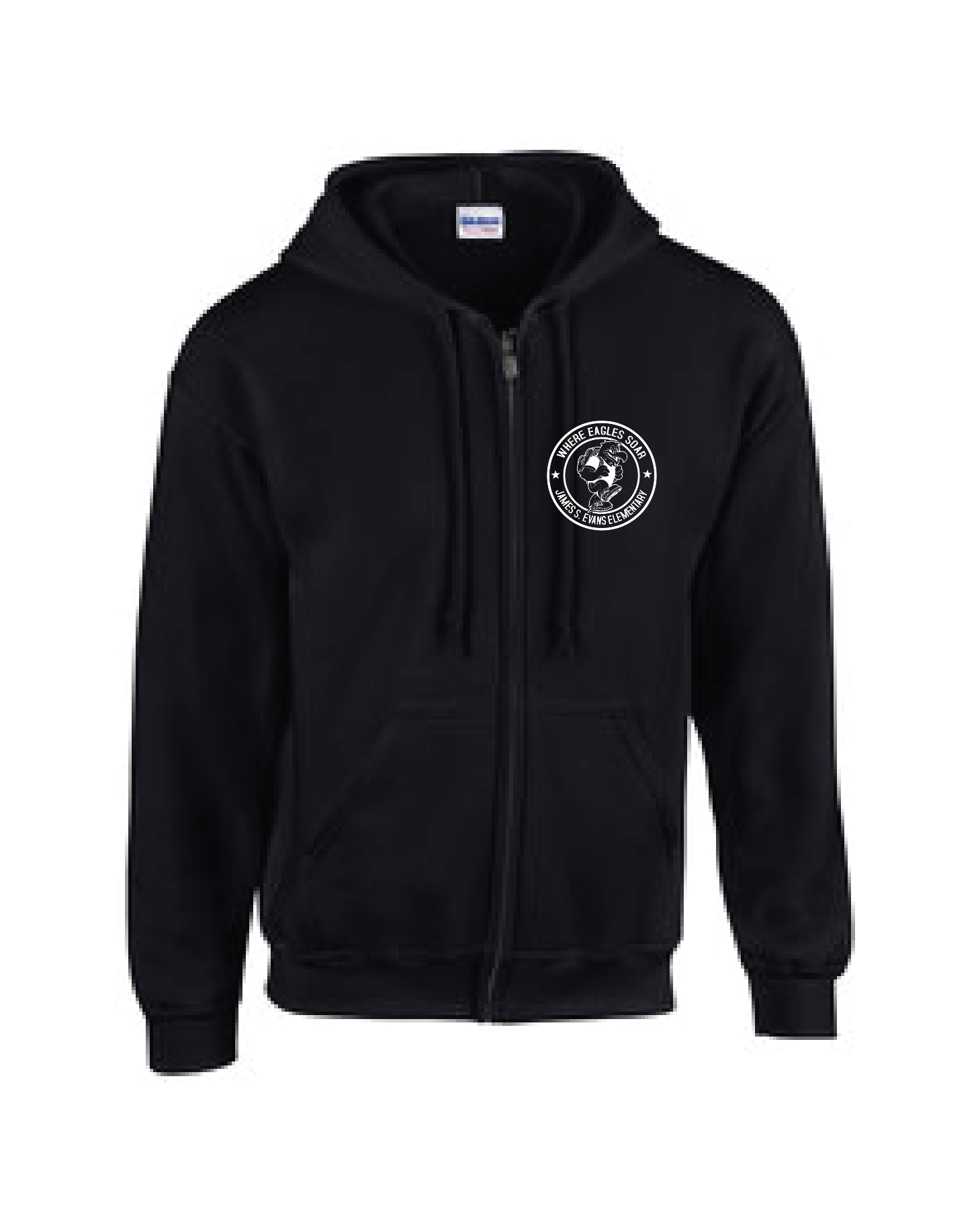 Evans Elementary Full Zip Hoodie